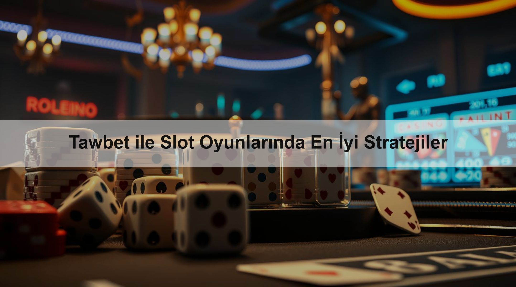 Tawbet ile Slot Oyunlarında En İyi Stratejiler